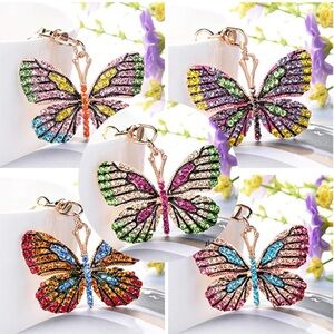 Colorful Butterfly Keychains PICK ONE